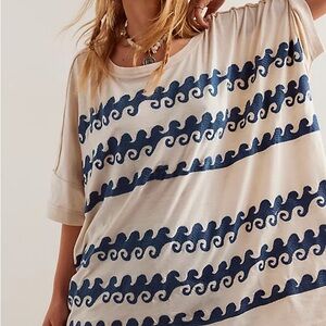 Free people waves shirt